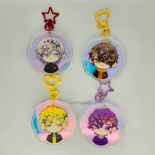 Noctyx Holo Acrylic Charms