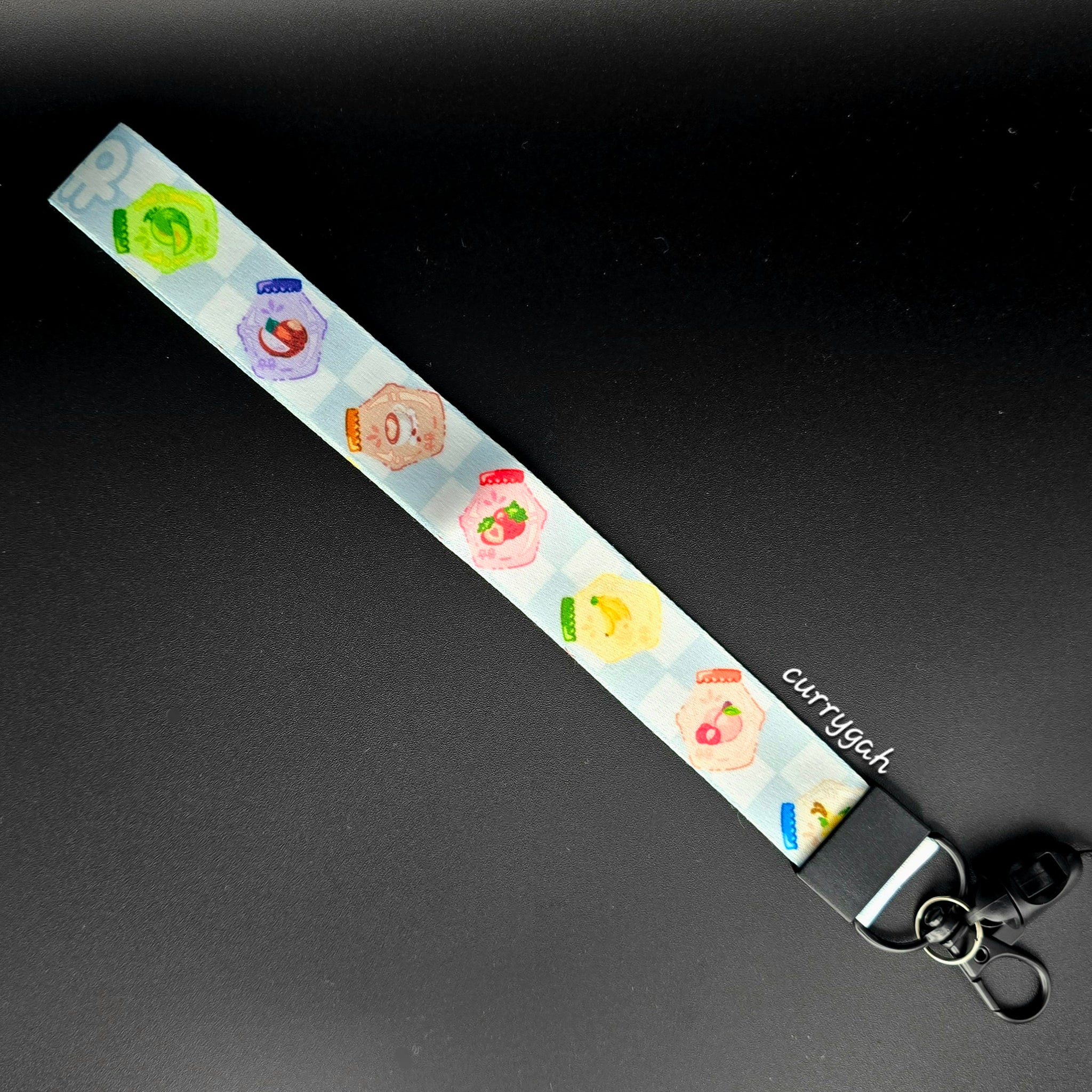 Flavored Milk Short Wrist Lanyard