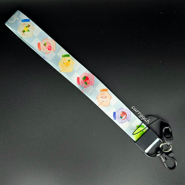 Flavored Milk Short Wrist Lanyard