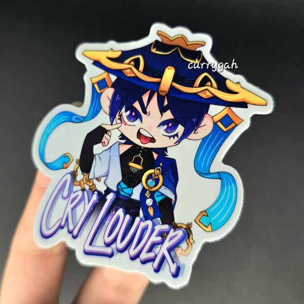 Genshin Impact Wanderer Sticker