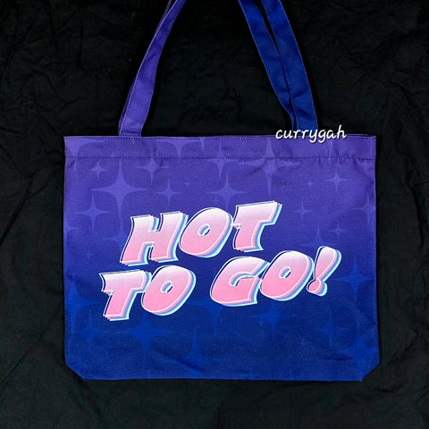 Hot To Go Wide Tote Bag