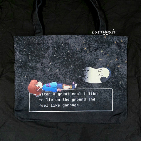 Napstablook Wide Tote Bag